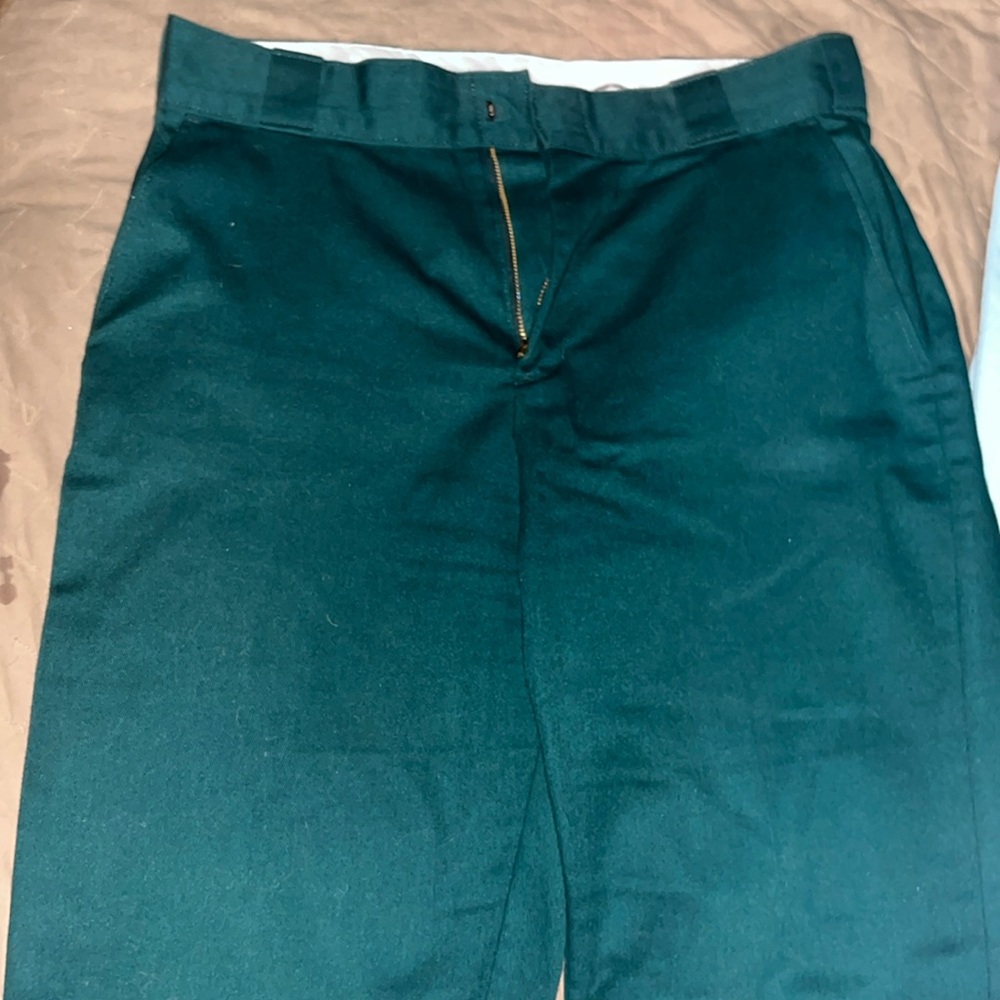 Dickies emerald green relaxed pant